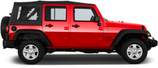 Red Jeep