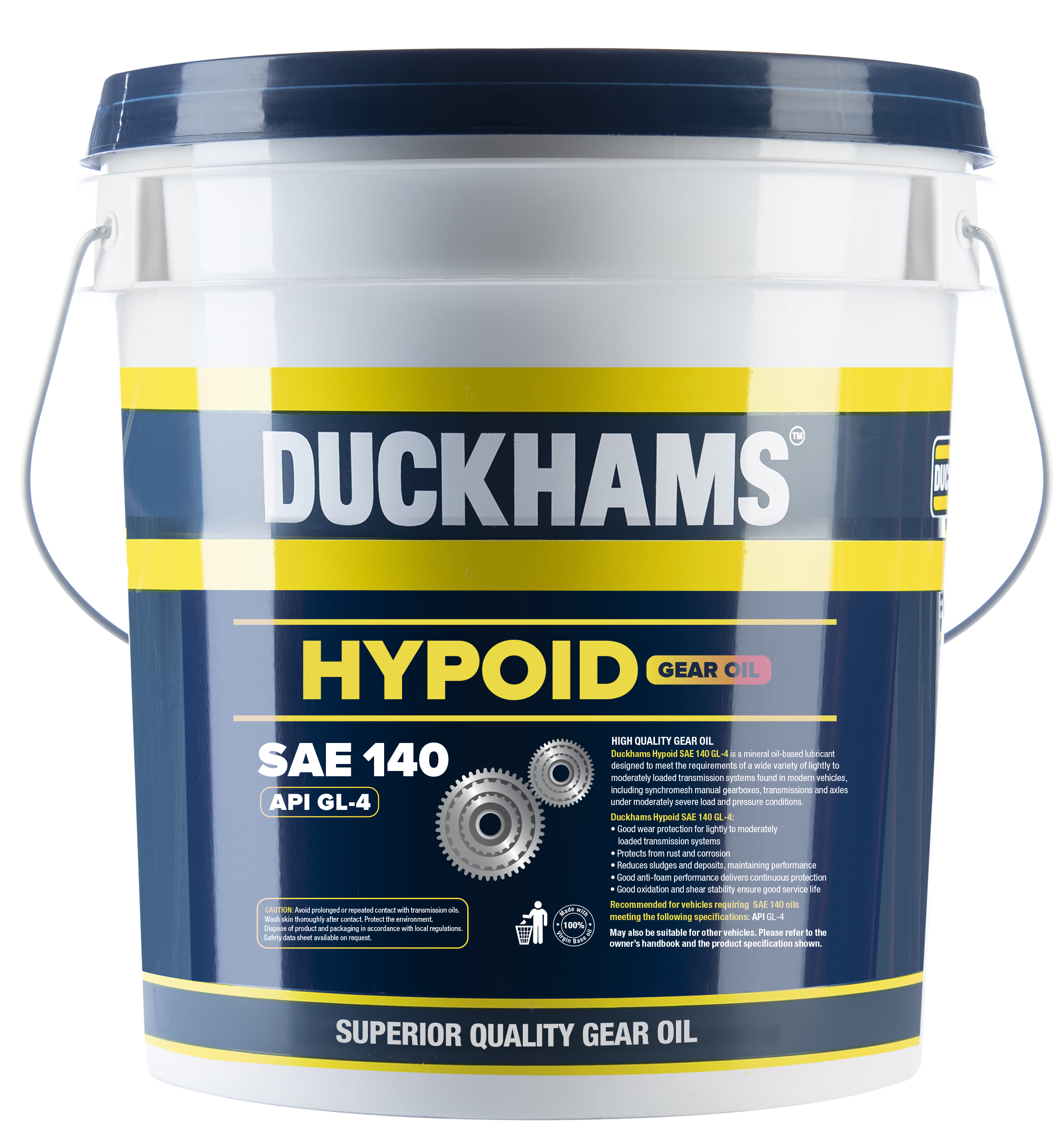 Duckhams Hypoid SAE 140 GL-4 18L